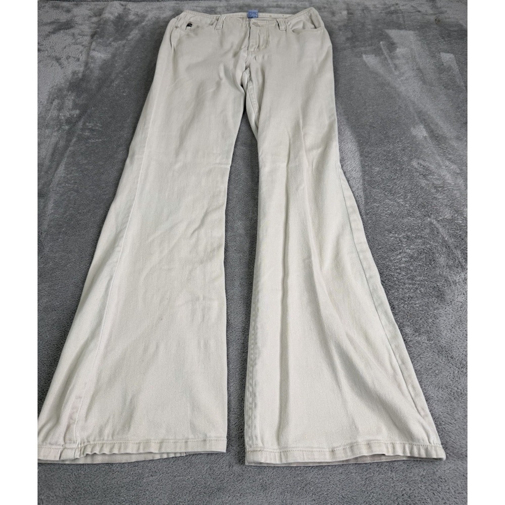 Vintage Y2K Mudd Cargo Pants Women's Size 1 Beige Baggy Low Rise